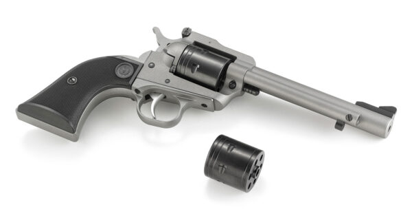 RUGER SUPER WRANGLER 22LR/22MAG SILVER 140MM - Image 4